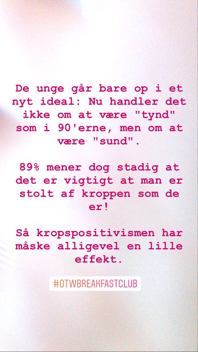 otw_dk's tweet photo. Vi deler highlights ovre på Instagram - på otw_dk og #otwbreakfastclub 👋 Her deler Anne Eskerod highlights fra Allers store teen-studie 👇 https://t.co/PseEsofV8F