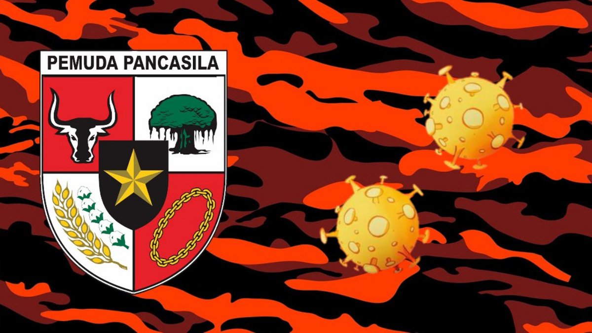 urfaveisaPP's tweet photo. Corona Virus is a Pemuda Pancasila https://t.co/ngK4h3G3DY