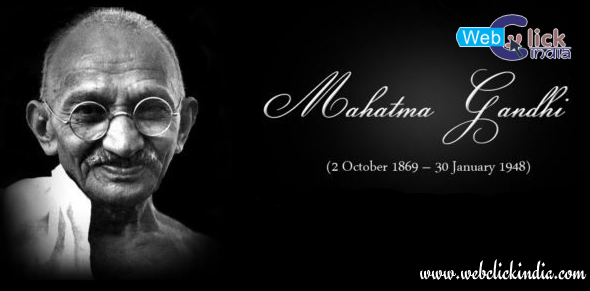 webclickindia20's tweet photo. "Be The Change That You Want To See In The World"
Paying our humble tribute to the #FatherOfTheNation "#MahatmaGandhi" on his #72ndDeathAnniversary!
His message of peace & non-violence is an inspiration & will always be
#DigitalMarketing #OnlineBusiness #BusinessGrowth #Webclick https://t.co/hHhOPiXbzf
