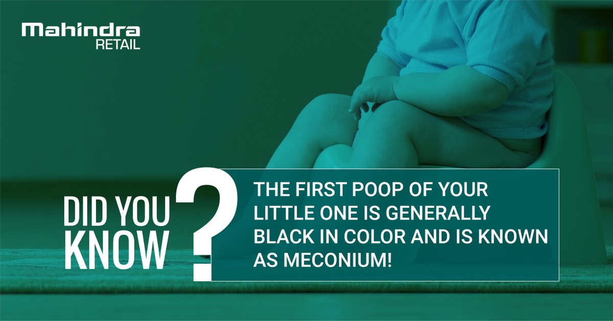 Mahindra_Retail's tweet photo. Meconium is composed of intestinal epithelial cells, lanugo, mucus, amniotic fluid, bile, and water!

#babyfacts #babystore #momtobe2020 #momtobe https://t.co/9bL13C1tDE