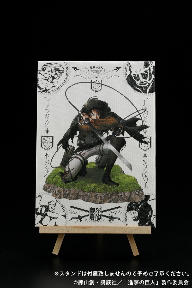 サンプル紹介】「ARTFX J リヴァイ Fortitude ver.」キャンバスボード