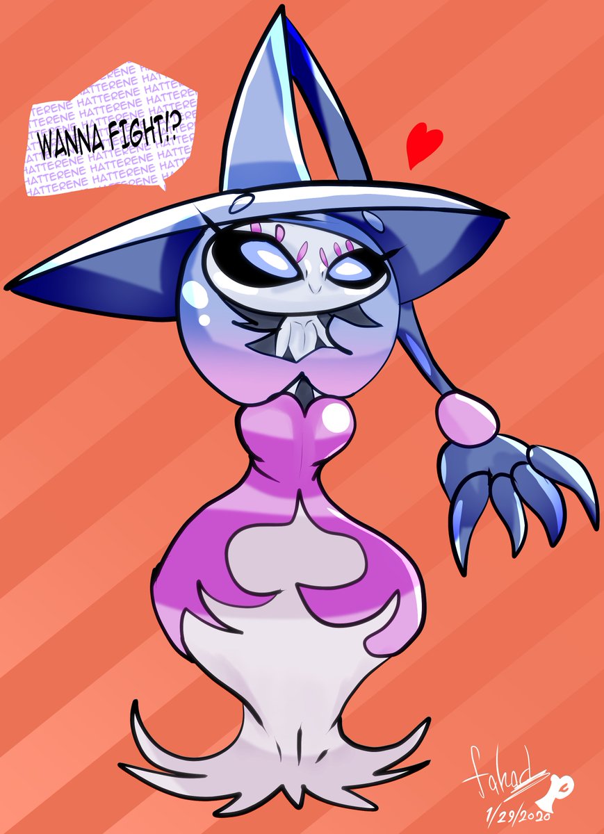 FahadLami24_EX's tweet photo. Ploxyfied Hatterene
#murploxy #ploxy #style #hatterene
#PokemonSwordShield #pokemon
#Ploxyfied #teamhatterene #sfw https://t.co/Jb9tdmQsIt
