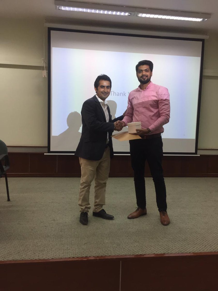 IccbsI's tweet photo. Session on "Pakistan’s Entrepreneurial Ecosystem: Prospects &amp; Challenges"

Date: January 28, 2020

We are very thankful to our speaker Dr. Mir Dost (Assistant Professor of Entrepreneurship and Innovation Management at LUAWMS

#ICCBS #TechnologyPark #MentoringSession https://t.co/PJsVlnDvpZ