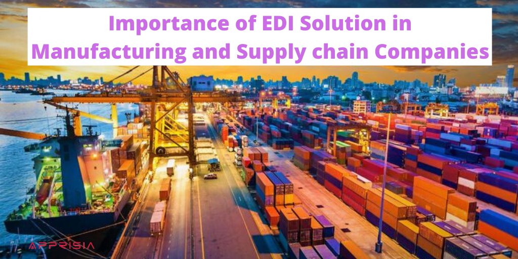 Apprisia_'s tweet image. For manufacturing and supply chain industries #Apprisia provides robust #EDIsolution which helps to eliminate the complexity of data transforming and increases productivity. bit.ly/37kR9AB #EDIServices