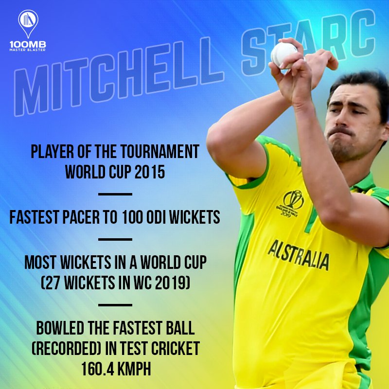 We wish a very Happy Birthday to the Australian Star bowler Mitchell Starc! 
