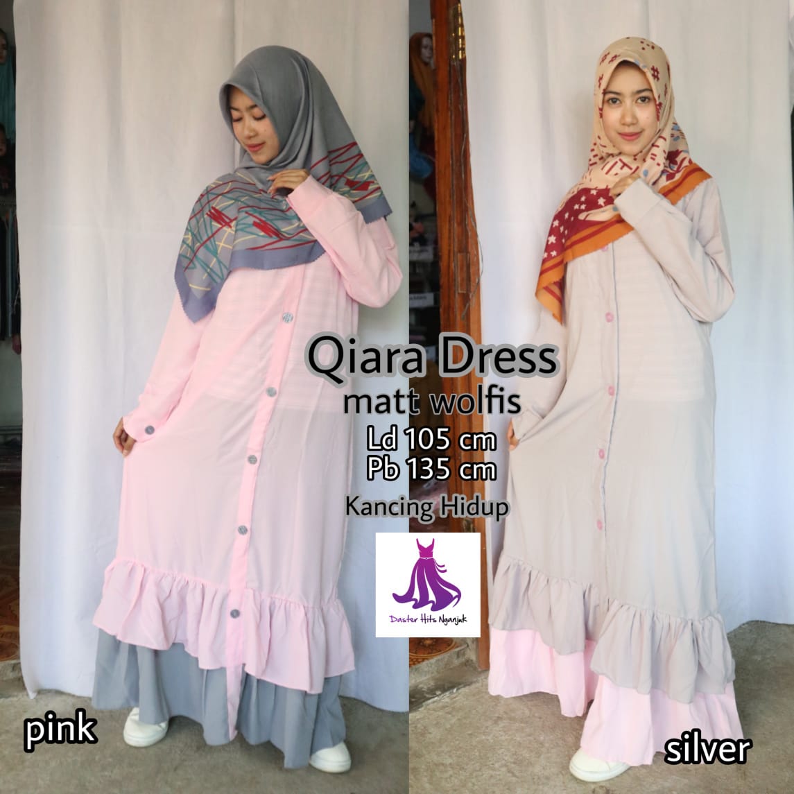 SyaStore's tweet photo. Qiara Dress
Matt wolfis
Ld 105cm
Pb 135
Kancing hidup

harga 90.000 https://t.co/9ietr2YKL1