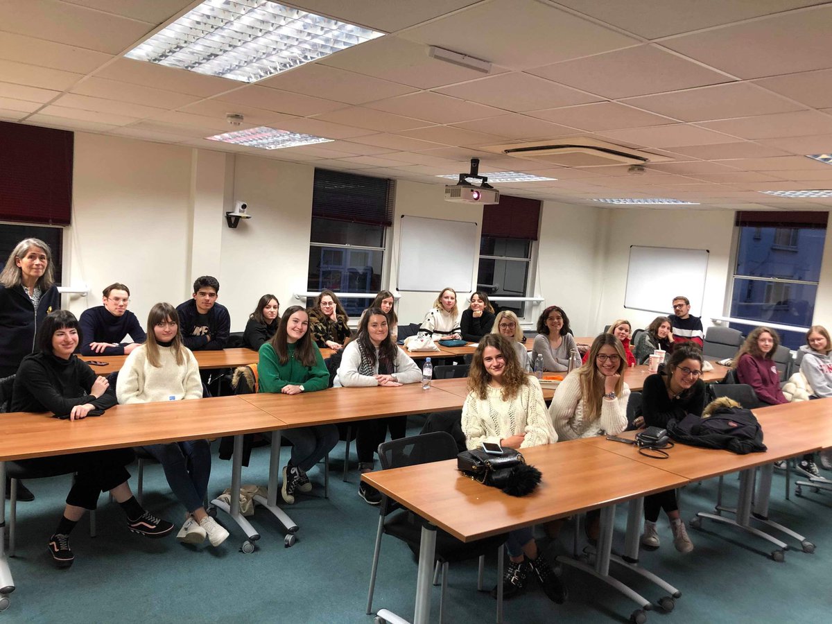LTshibende's tweet photo. The annual London Study visit: our UCLy Common Law degree students attending a conference at City Law School with Pr. Katherine Reece-Thomas. A great experience and a dynamic cooperation. Thanks to our colleagues @CityLawSchool https://t.co/f5ZEvRns3I