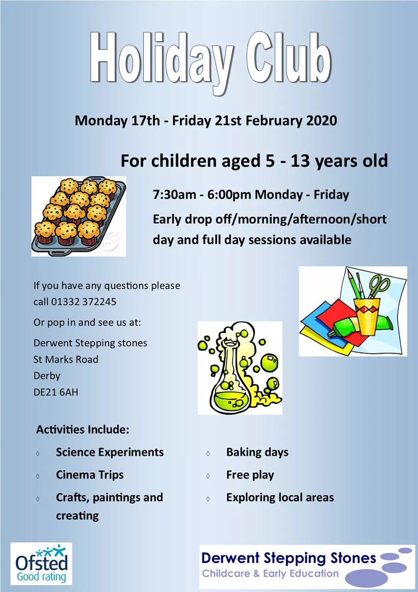 DSSNursery's tweet photo. February half term is fast approaching, book now to avoid disappointment, great week planned https://t.co/Zo5QuEoLvZ