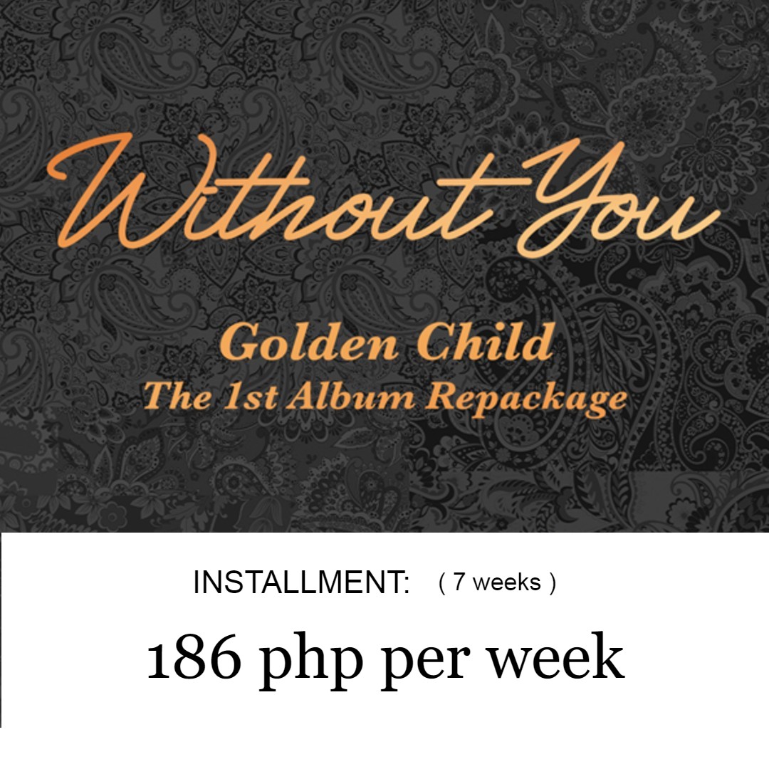 YahKSPH's tweet photo. 💗 Golden Child - Repackage Album Vol.1 [Without You] 💗
7 weeks installment!

Get yours now here:
https://t.co/krsKDi1K7D

#GoldenChild #GoldenchildWithoutYou #Without_You #WithoutYouGoldenChild https://t.co/HJBrNycHQM