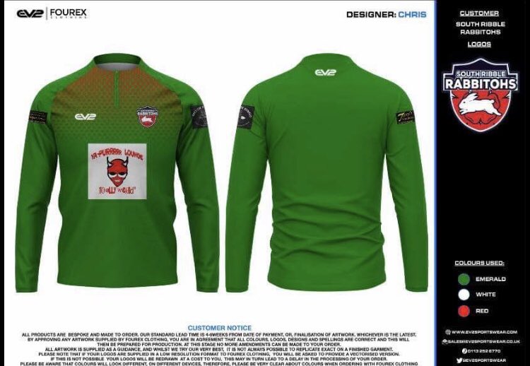 Our 2020 playing kit and team 1/4 zip hoodie🔥🔥