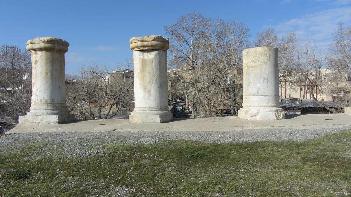 Today's entry in my Iranian cultural heritage site thread is the Temple of Anahita, located at Kangāvar in Kermanshah Province. There are disputes about whether it actually is a temple and also about its date of construction. (There's also another Temple of Anahita at Bishapur.)