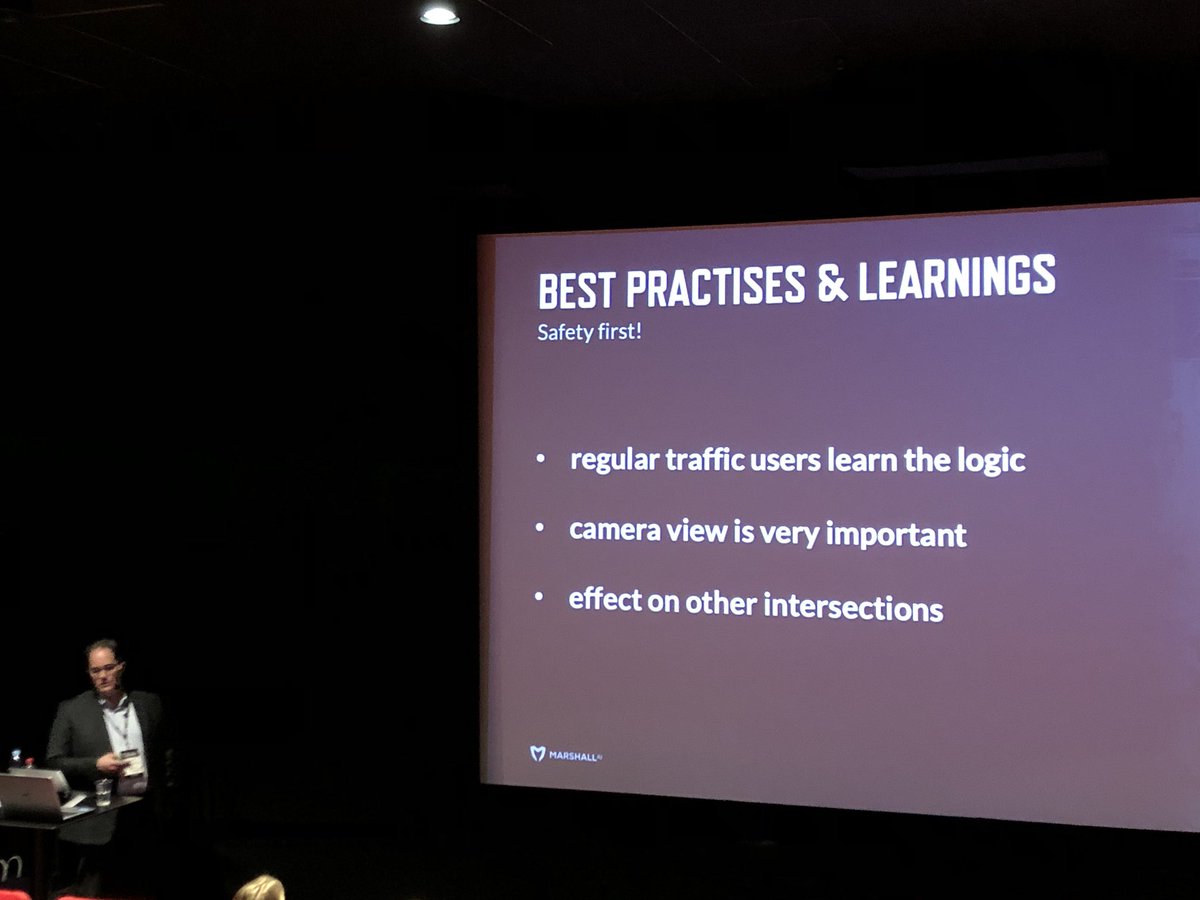 AI_Hub_Tampere's tweet photo. AI and cameras as traffic sensors - best practises by @MarshallAi Marcus Nordström #smartmindtrek https://t.co/6xrtJ3wilc