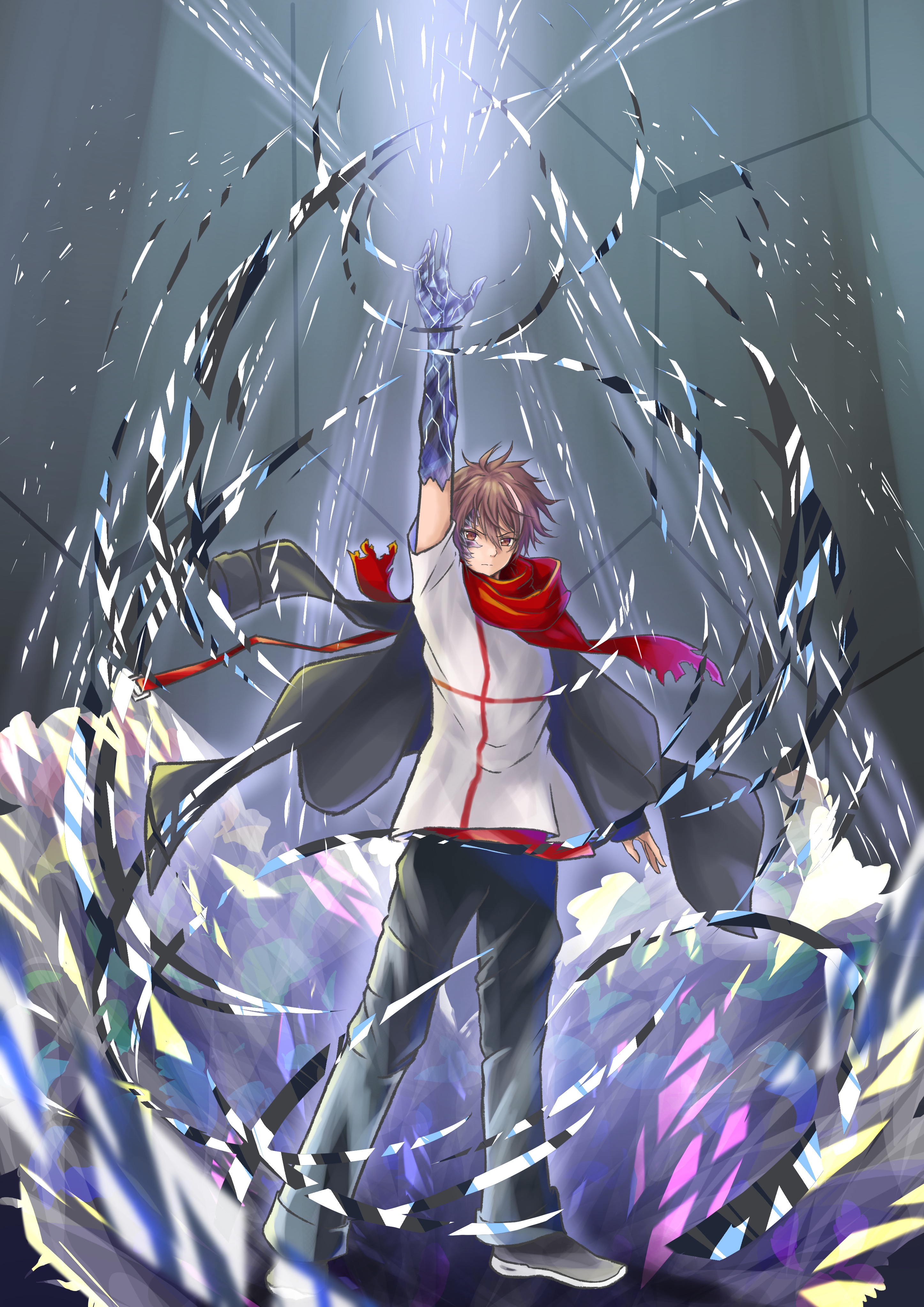 R灰 お仕事相談はdmまで ギルティクラウン 桜満集 息抜きのつもりだったけど男キャラ描くの難しすぎ T Co 2dxo1gy7qi Twitter