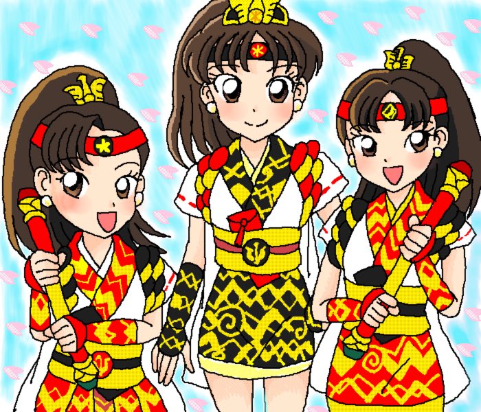 有言実行三姉妹シュシュトリアン イラスト