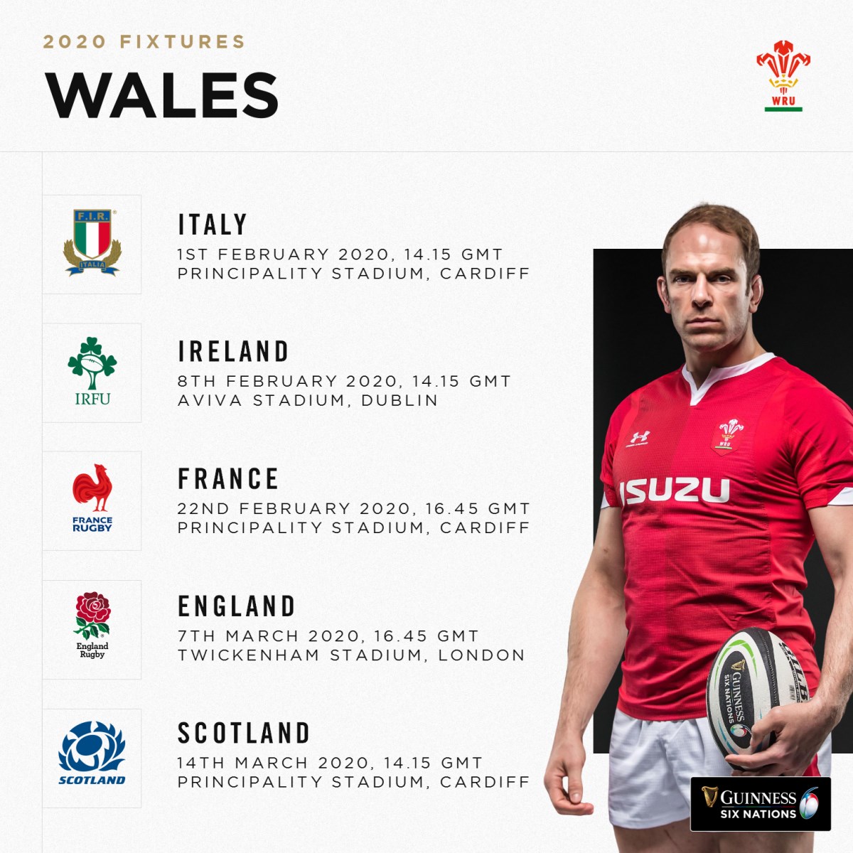 AWapartments's tweet photo. *SIX NATIONS*

The Aaron Wise team will be supporting Alun and the boys the whole way through their campaign. 

Come on boys!🏴󠁧󠁢󠁷󠁬󠁳󠁿🏉@WelshRugbyUnion #cymruambyth https://t.co/praqZQ4QMP