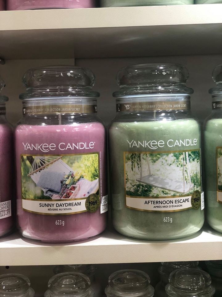 New Arrival Alert!!! Sunny Daydream or Afternoon Escape, which one do you prefer?
Both available now in store at Yankee Candle.#YankeeCandle #Erneside #Enniskillen