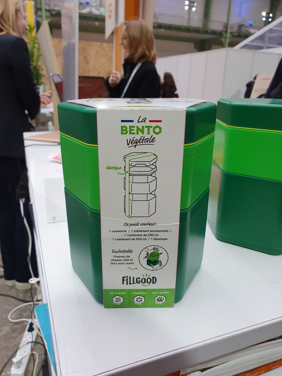 eatandback's tweet photo. Le plus beau bento du monde est fabriqué dans le Nord de la France et il est à #ChangeNOW2020 #lunchbox #zerowaste https://t.co/6kTGhG7Z99