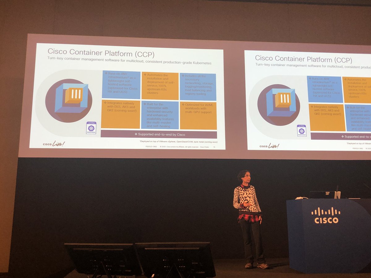 Learning about using machine learning to scale up with Cisco container platform on Cisco UCS #CLEUR
