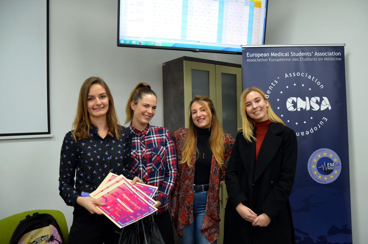BodyInteract's tweet photo. 2019 was a year full of Body Interact competitions.🥳
Check the latest story 📰 of EMSA Novi Sad, Serbia.
https://t.co/YfTNAcNz72
#MedEd #teamwork #skillsforlife #studentsuccess #VirtualPatientChallenge #BodyInteract https://t.co/tij0B9qqMp