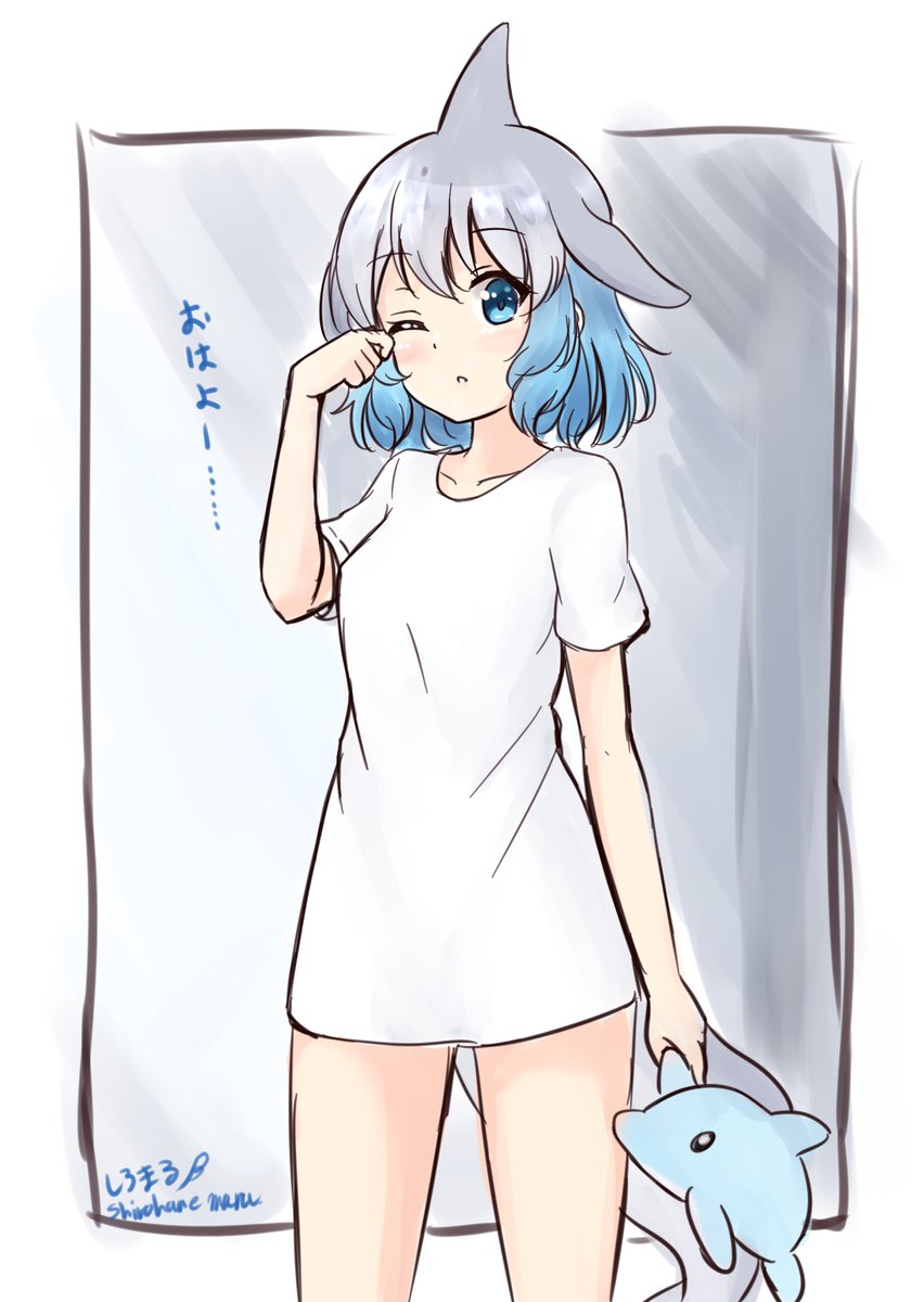 O Xrhsths 白羽まる Sto Twitter 寝起きドルカちゃん