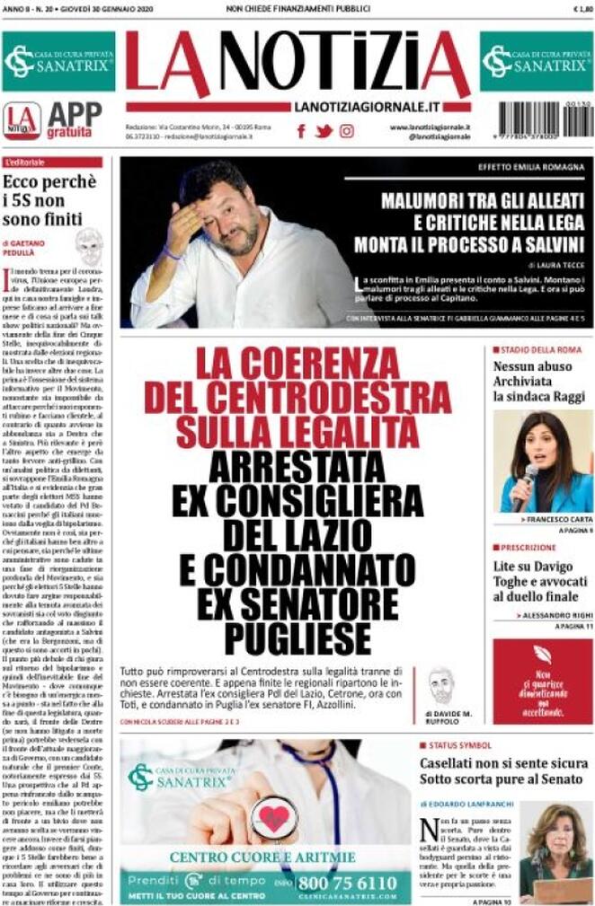 fasulo_antonio's tweet photo. Tutto può rimproverarsi al Centrodestra sulla legalità tranne di non essere coerente. E appena finite le Regionali ripartono le inchieste. Arrestata l'ex consigliera Pdl del Lazio, #Cetrone, ora con #Toti, e condannato in Puglia l'ex senatore di FI Azzolini

#agorarai #omnibusla7 https://t.co/j3Mlxgc2HX