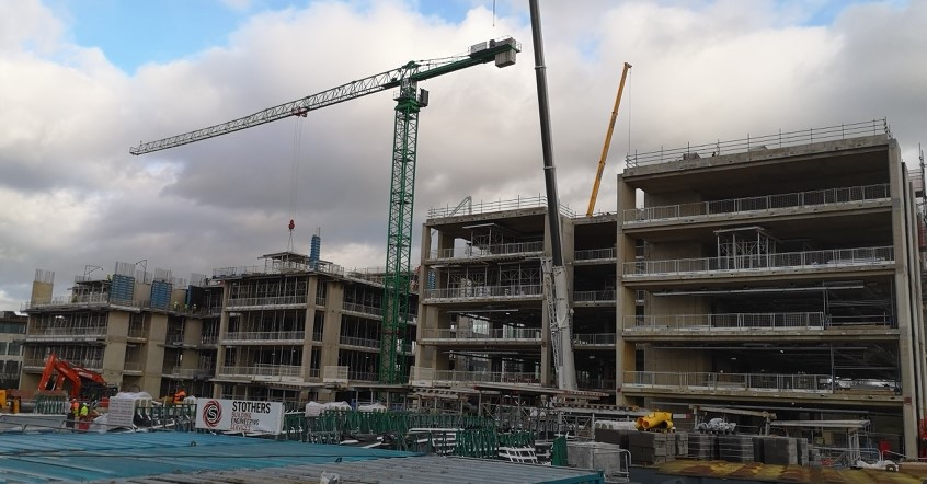 StothersM_E's tweet photo. Progress update. We have started the first fix MEP services on a new office development at 400 Longwater Avenue, Reading.
It is a grade A, high-quality office space delivered to Category A and consists of 2 standalone buildings (North &amp; South) with a linked connection. https://t.co/m05pctgKc2