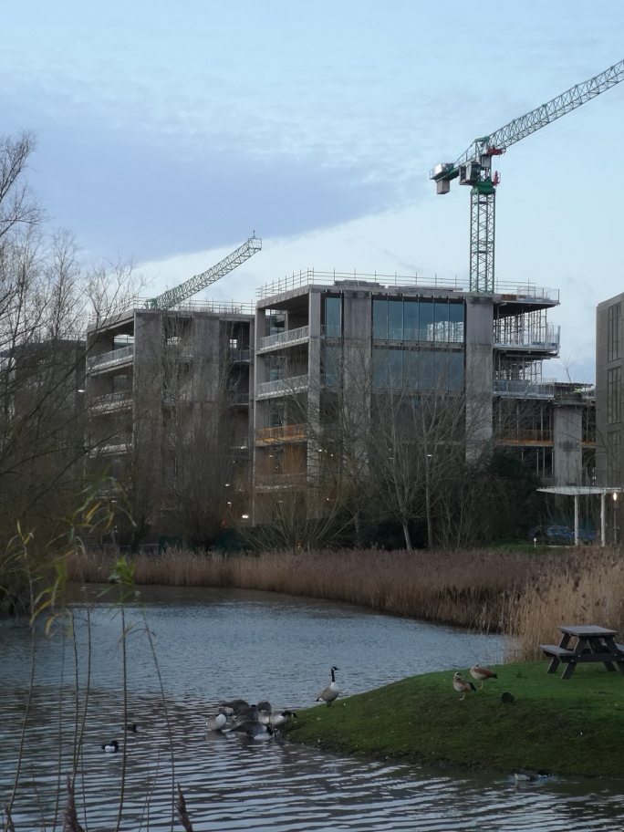 StothersM_E's tweet photo. Progress update. We have started the first fix MEP services on a new office development at 400 Longwater Avenue, Reading.
It is a grade A, high-quality office space delivered to Category A and consists of 2 standalone buildings (North &amp; South) with a linked connection. https://t.co/m05pctgKc2