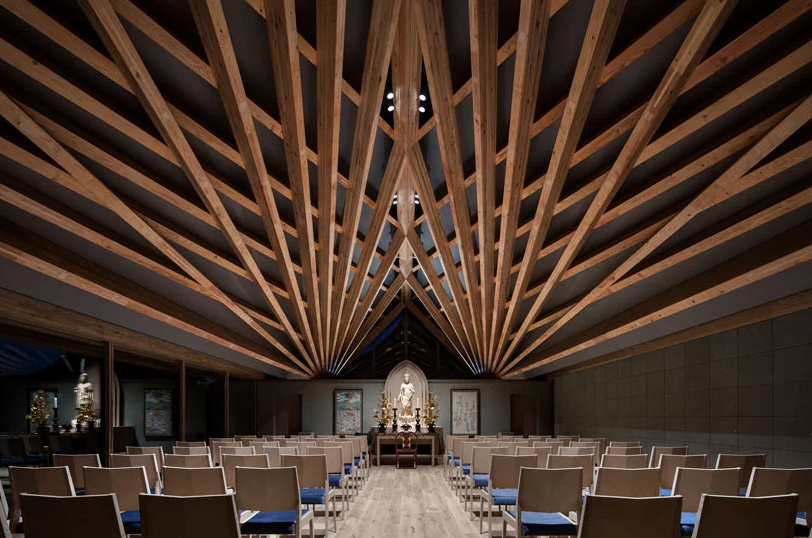 MTC_twt's tweet photo. Look at this Buddhist temple in Japan that expresses radiating timber roof structure.
#aCaseForTimber #TimberArchitecture #WoodNaturallyBetter #TimberInspiration #kayukita
📸: Kenta Hasegawa & Kai Nakamura https://t.co/pfybagFyOC