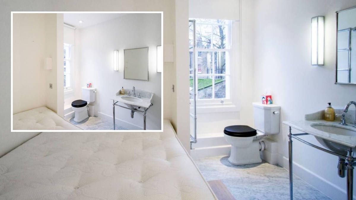 London flat with bed next to the toilet up for rent at £1,700 pcm. The perfect pad! solves my frustrations at bumbling through the dark house in the middle of the night!