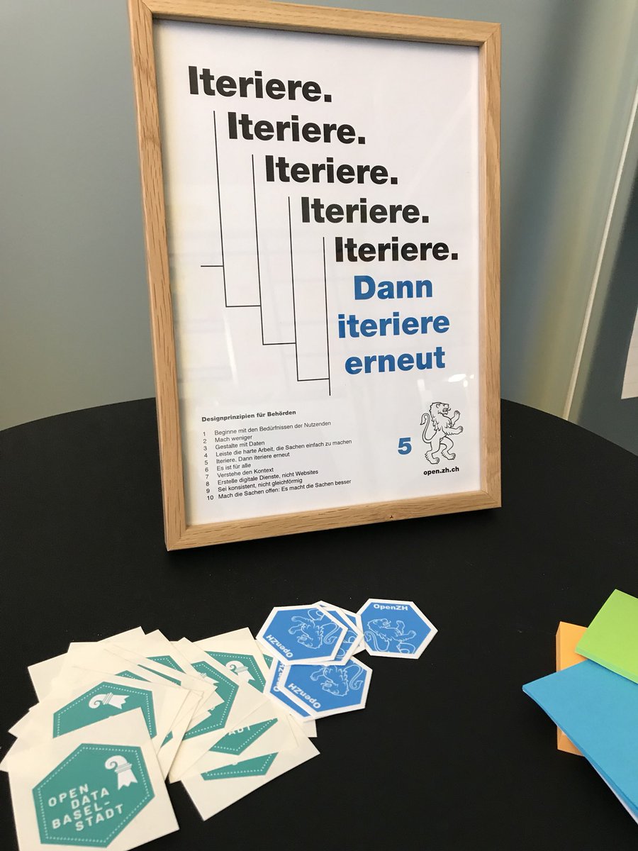 OpenDataZH's tweet photo. Nun auch gerahmt im @statistik_zh: 2/10 #Designprinzipien für Behörden, mit denen wir eine Diskussion anregen wollen. #iterativ #kooperativ 👉 Alle 10 Poster zum Herunterladen: https://t.co/c1arLlipqX https://t.co/muYe6ckQQt