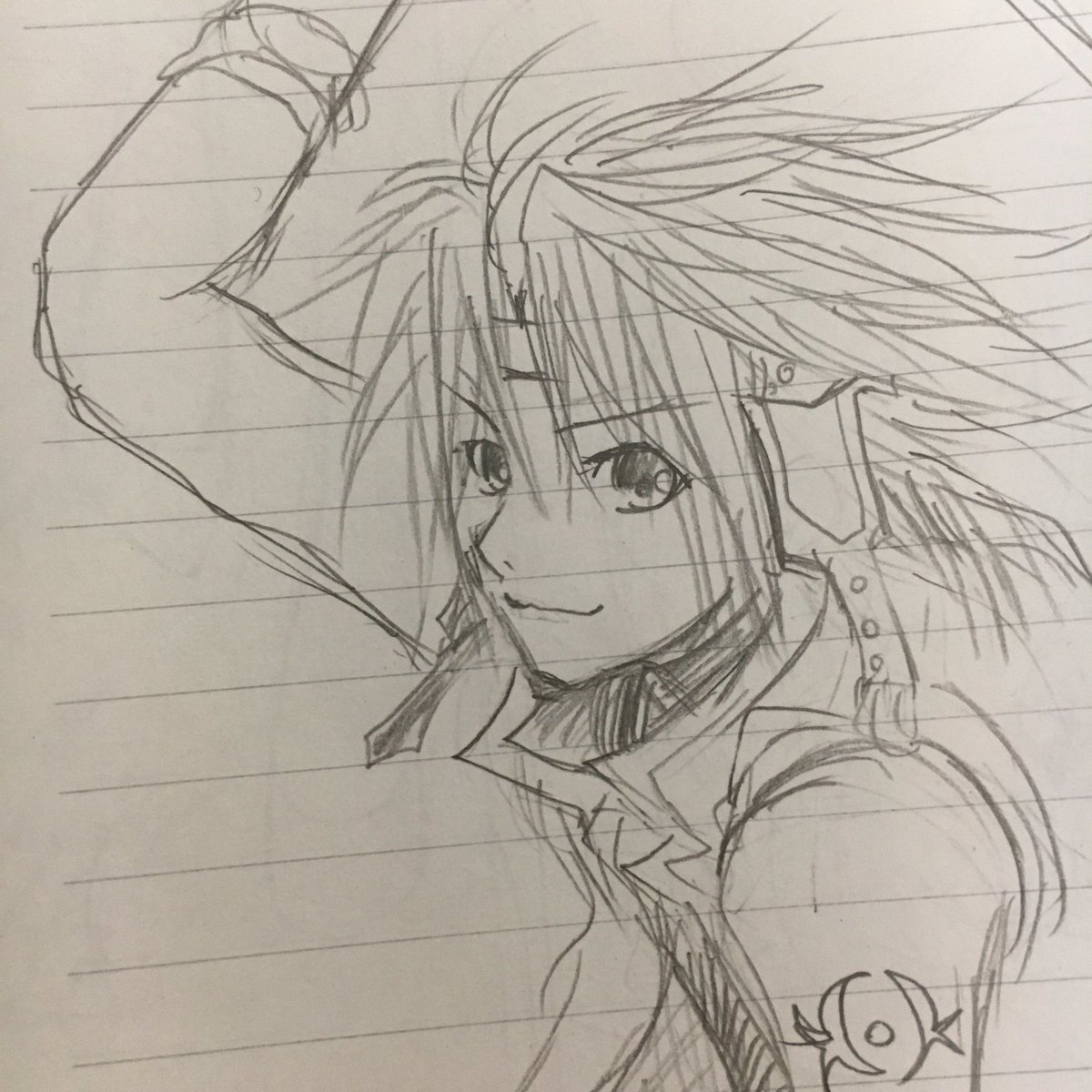 #画力ビフォーアフター
中学生の頃▶︎2019
名残ある気がする〜 