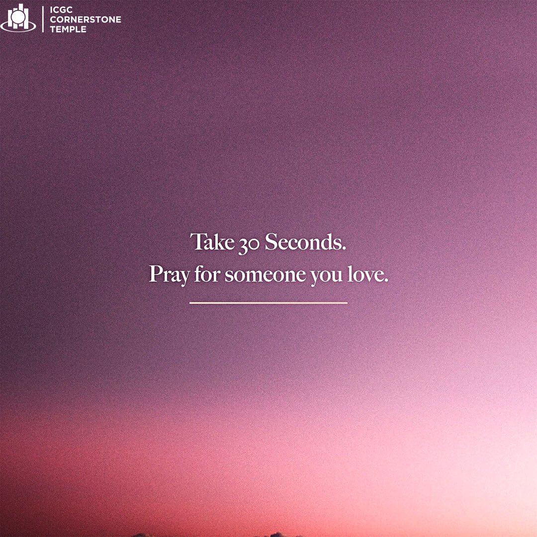 icgccornerstone's tweet photo. If you’re seeing this, Pray for someone!!
Pray for those who’re hurting &amp; going through unimaginable pain. Pray for someone.
#Prayer #QuickPrayer #PrayForSomeone #Cornerstone https://t.co/JiA42O7p7z