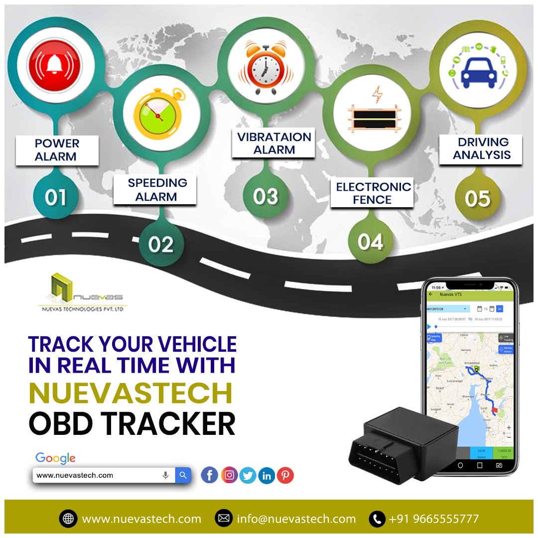 Nuevas_tech's tweet photo. Track your vehicle with the easiest &amp; convenient way with OBD Tracker
#gpstracker #gpstrackermotor #gpstrackers #safety #security #track #tracknow #trackbymobile #obdtracker #gpstracking
https://t.co/SeSG93rgQR https://t.co/gH0LSd70N5