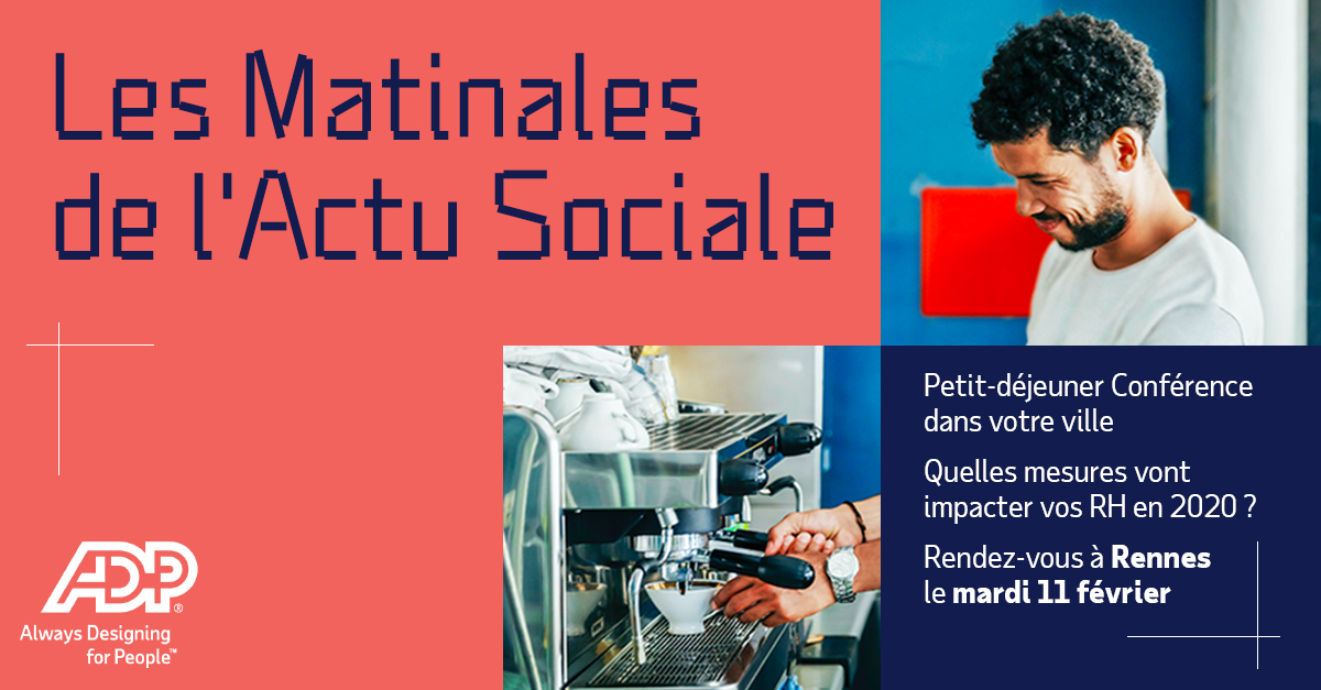 erika_adp's tweet photo. Les Matinales de l'actu sociale de #Rennes c'est le 11 février 🕗 ! On discutera de la loi #PACTE, de la réforme de l’assurance #chômage et bien d'autres. Inscrivez-vous 😉
📎 https://t.co/m3i0Kq7mLl
 https://t.co/amHs44bIsG https://t.co/uvh9NWoAog