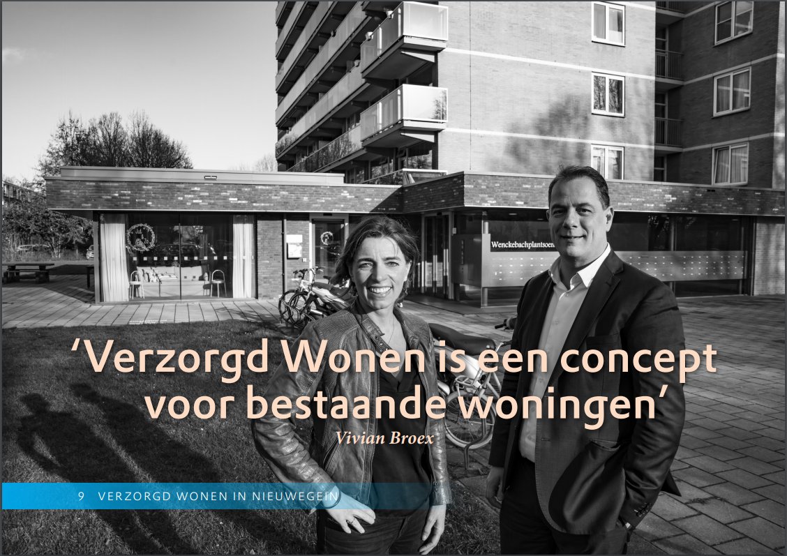 In de publicatie Samen Oud deelt <a href="/Aedesnet/">Aedes.nl</a> 10 inspirerende voorbeelden van wonen met zorg. Het negende verhaal gaat over Verzorgd Wonen. Hiervoor werken ZorgSpectrum, <a href="/Gem_Nieuwegein/">Gemeente Nieuwegein</a> en woningcorporaties <a href="/Mitros/">covin joseph</a>, <a href="/PortaalWonen/">Portaal</a> en @JutphaasWonen samen. bit.ly/2REJU11