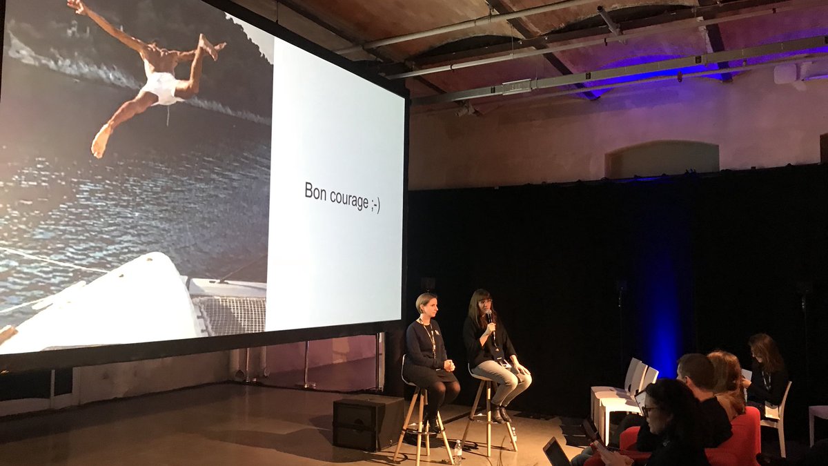 #EnDirect #Maddykeynote avec <a href="/Ge_Russell/">Géraldine Russell</a> &amp; <a href="/GaLegris/">Gaëlle Legris</a> pour une conf spéciale sur les #RP !