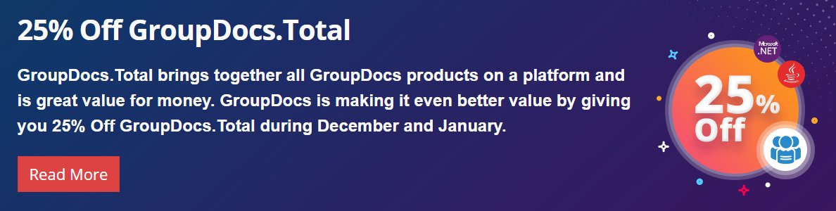 GroupDocs on Twitter: "Last 2 Days to get 25% off https://t.co ...