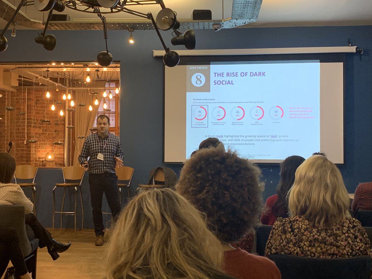 JustJayJackson's tweet photo. The rise of dark social! A key social trend for 2020 with @ProhibitionPR #digitalmarketingtrends #socialtrends https://t.co/908JzgiwBh