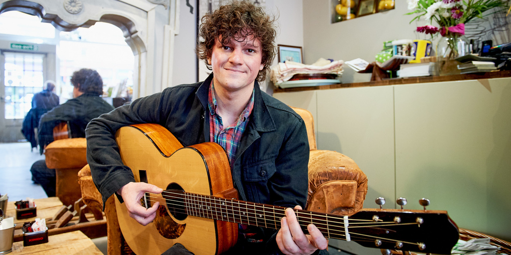 Music student Nicholas Kirk