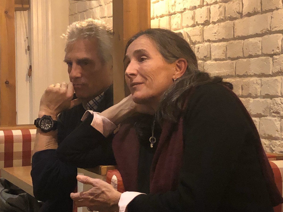 The amazing Couplepreneur - <a href="/IamLaraMorgan/">Lara Morgan</a> &amp; Charlie Morgan - telling their story &amp; sharing love, life, business &amp; everything in between last night with many Couplepreneurs at the wonderful <a href="/tablecrowd/">TableCrowd</a> dinner. So real, raw, intimate, inspiring &amp; humbling. ❤️❤️ #strongertogether