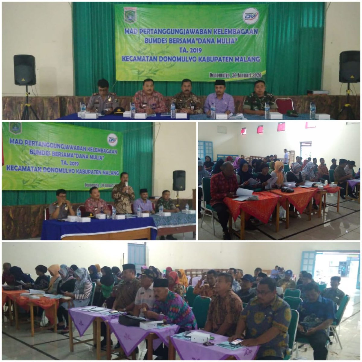 dpmdkabmalang's tweet photo. Kadin PMD Bapak Suwadji Menghadiri MAD Pertanggungjawaban thn 2019 & Rencana Kerja 2020 BKAD "BUMDes Bersama Dana Mulia "Kecamatan Donomulyo #MAD #pmdkabmalang #kabupatenmalang #kabmalang #theheartofeastjava #danamulia #donomulyo https://t.co/pHSqsjEQGS