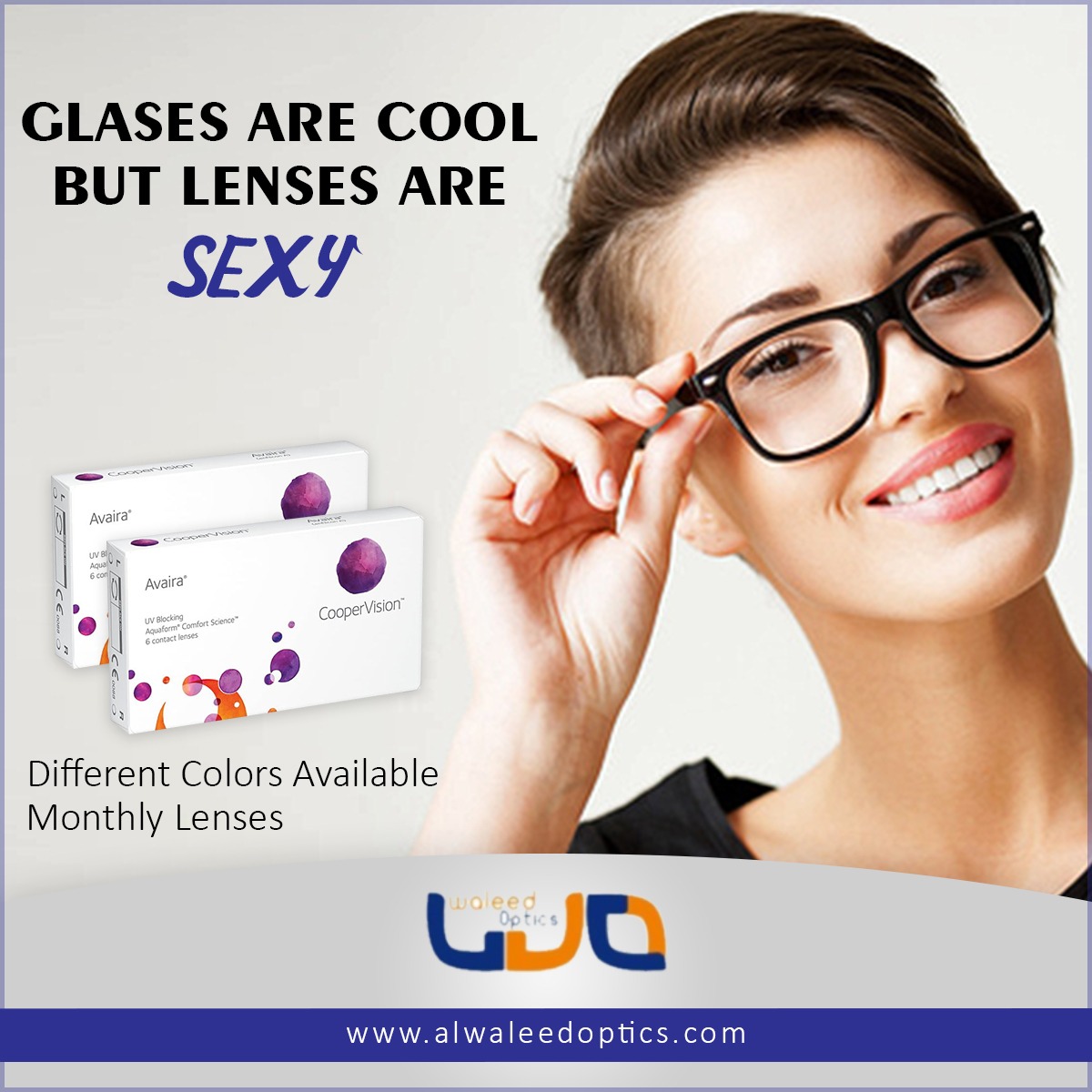 ALWALEEDOPTICS's tweet image. Glases Are Cool But lenses Are Sexy
#Glases #cool #lenses #AlWaleedOptics #Optics
alwaleedoptics.com