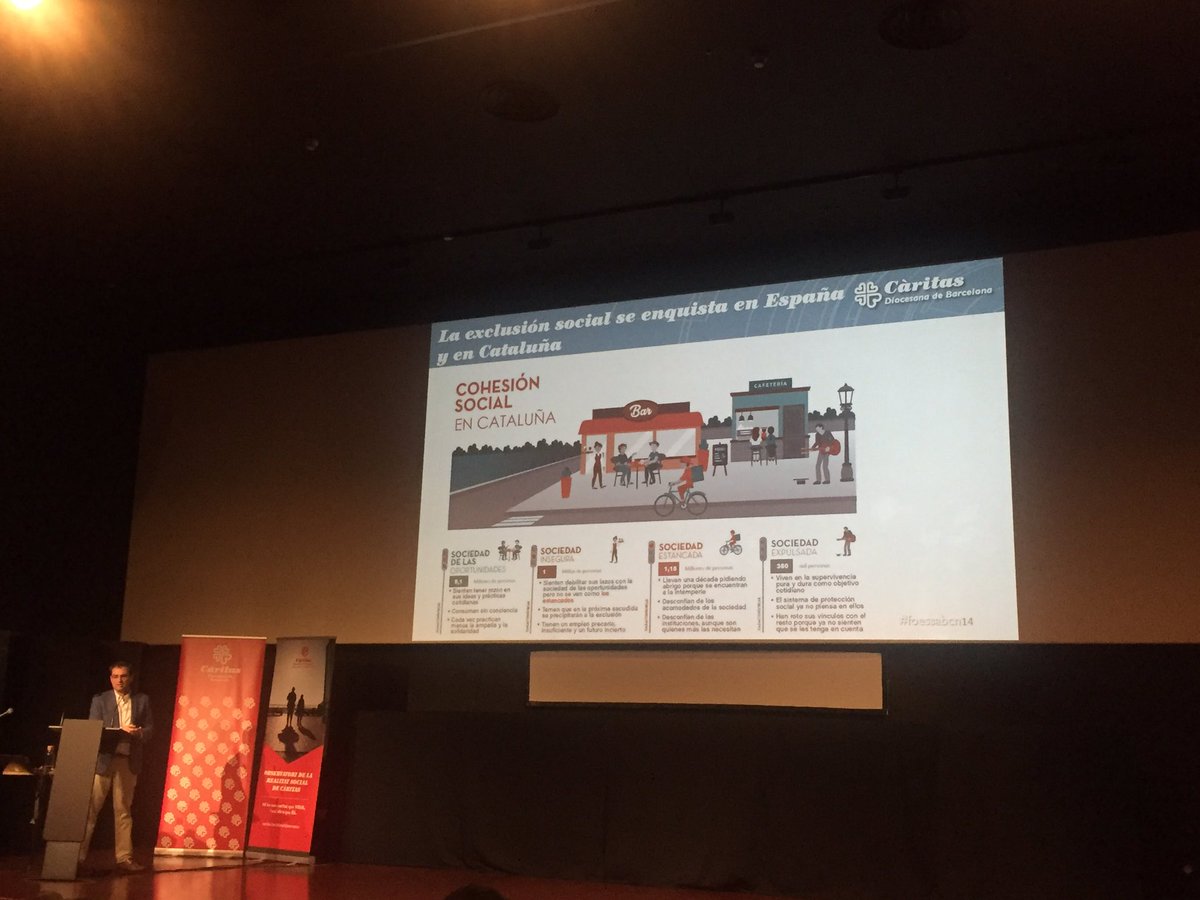 Presentació de l’informe Foessa sobre l’exclusió i desenvolupament social #informefoessa #caritas