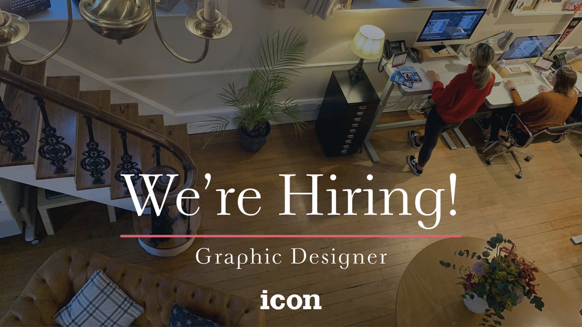 We’re on the lookout for a Graphic Designer to join Icon. Take a look at the details over on our blog! iconcreativedesign.com/blog/were-hiri…

#vacancy #graphicdesign #illustration #jobopportunity #Newport