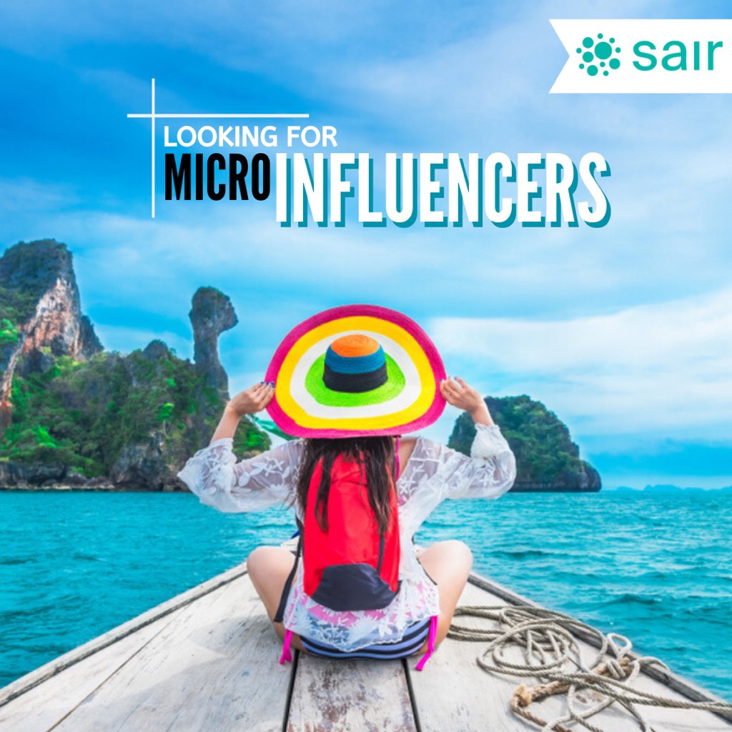 Saircommunity's tweet photo. Hola Influencers!
Got passion for your work?
Feel that you have that connect with your audience?
..
We have something special for you! Message us now!
..
#TravelInfluencers #FoodInfluencers #Travelgram #FashionInfluencer #PhotographyInfluencers #Vlogger #Youtubers https://t.co/zPhDStfCBl