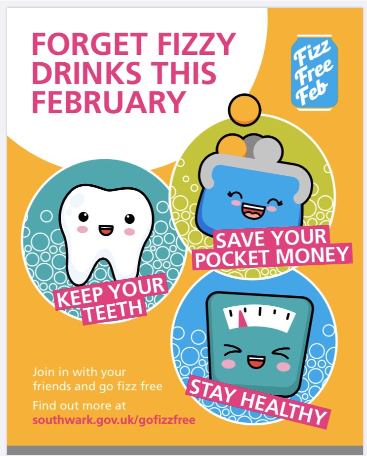 EADPHEV's tweet photo. Forget fizzy drinks this February #healthychoices #sugarfree #helthyteeth @EADPHEV https://t.co/tKxkowy3mk
