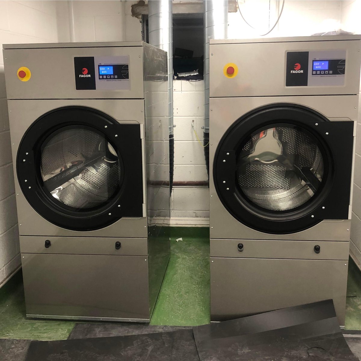 elementscls1's tweet image. New installation of Fagor tumble Dryers in Heanor Derbyshire @FagorInd_Eng  #CommercialLaundry  #hospitality