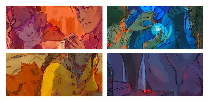 This one's part of an ongoing patreon project where I draw two doodles each new episode! I'll try to keep it up for at least a few more episodes wish me luck 