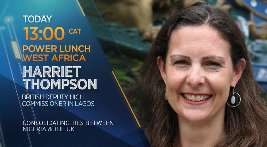 UKinNigeria's tweet photo. The British Deputy High Commissioner @HCThompson001 will be live on @cnbcafrica (DSTV 410) with @KennethIgbomor today, discussing the outcomes of the UK-Africa Investment Summit for Nigeria!
Tune in at 12:00 (WAT)
#PLWA410
#startimes309
#InvestinNigeria #InvestinAfrica https://t.co/gF3gTuK8Ht