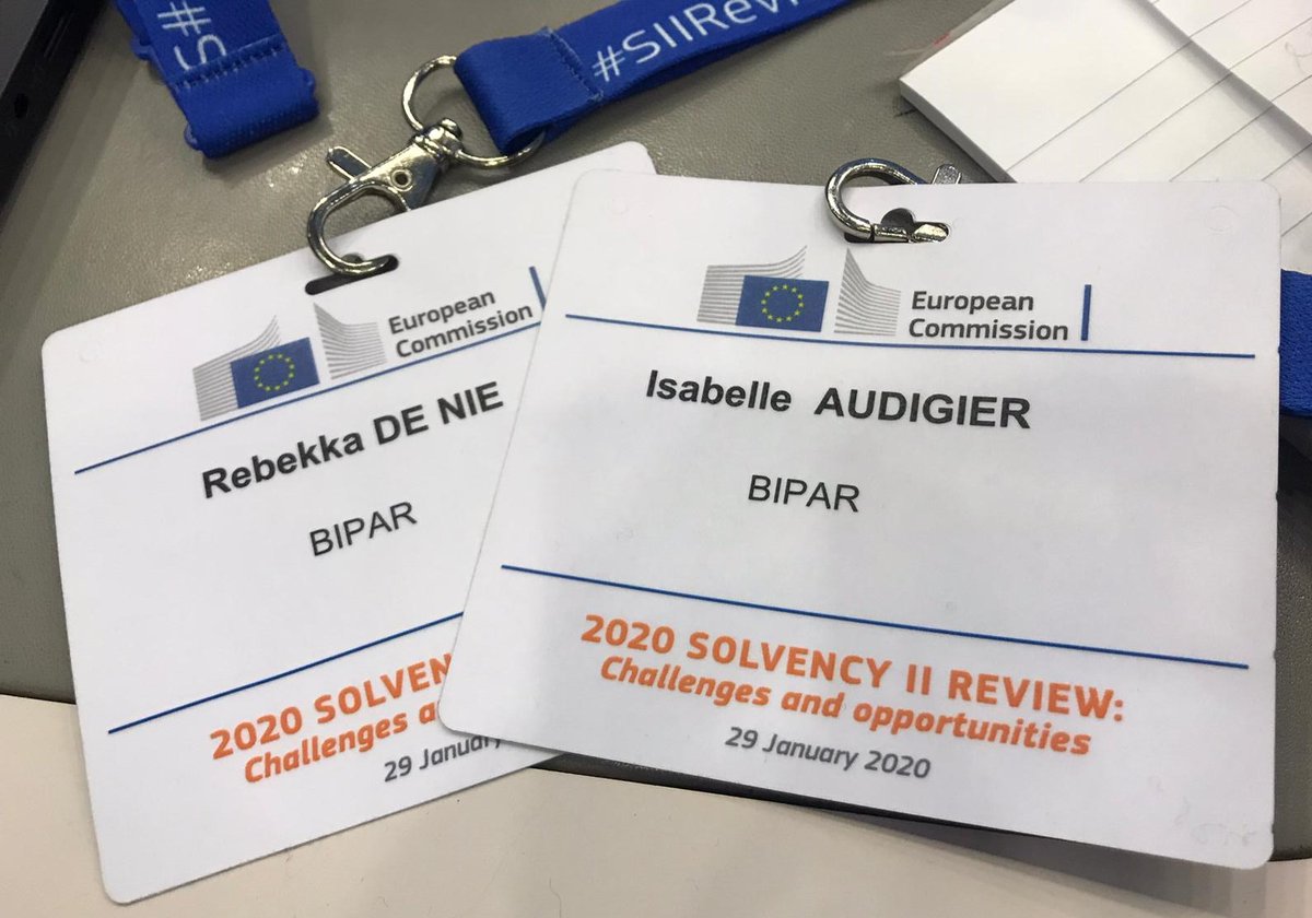 Interesting Commission conference on #SIIReview opened by G. Bernardino. BIPAR asked why EIOPA’s Decision on the collaboration of the insurance supervisory authorities is not enough to ensure an efficient supervisory cooperation in relation to cross border activities of insurers.